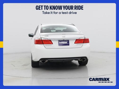 White 2015 Honda Accord Sport