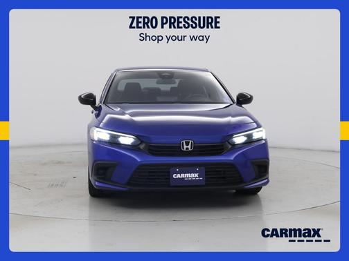 Blue 2023 Honda Civic Sport