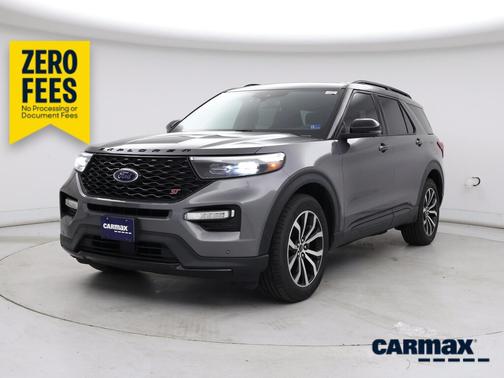 Gray 2021 Ford Explorer ST