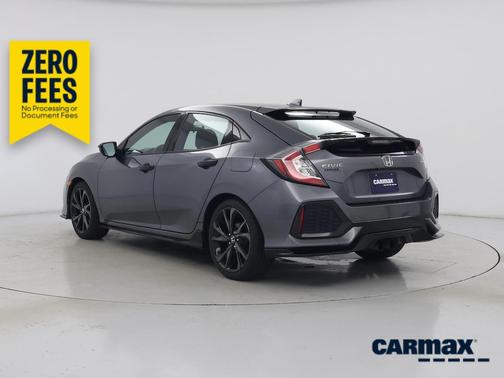 Gray 2018 Honda Civic Sport