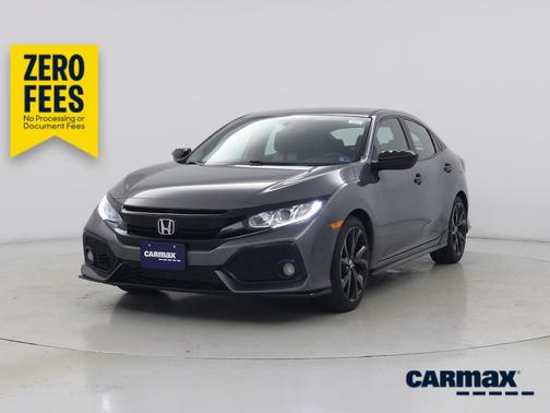 Gray 2018 Honda Civic Sport