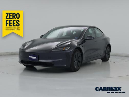 Gray 2025 Tesla Model 3 Long Range
