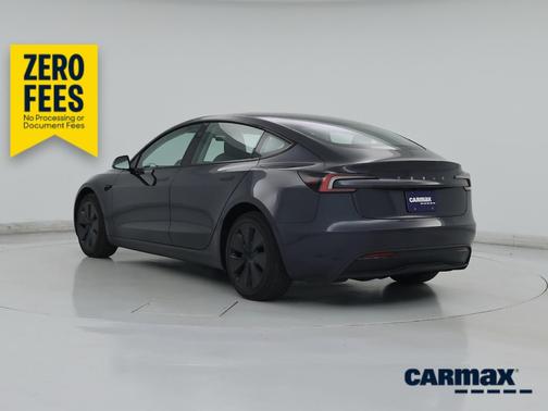 Gray 2025 Tesla Model 3 Long Range