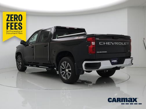 Black 2022 Chevrolet Silverado 1500 LT