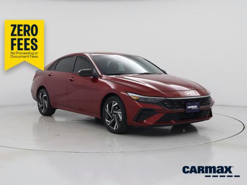 Red 2025 Hyundai ELANTRA SEL Sport