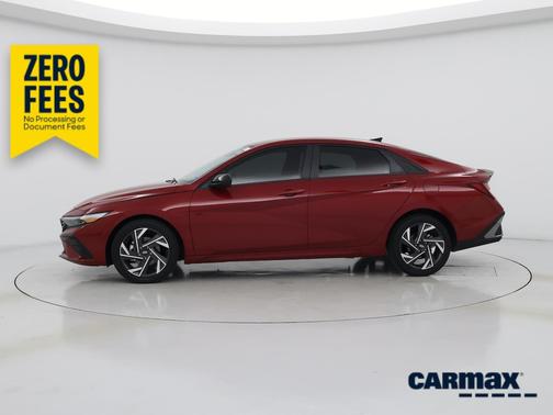 Red 2025 Hyundai ELANTRA SEL Sport