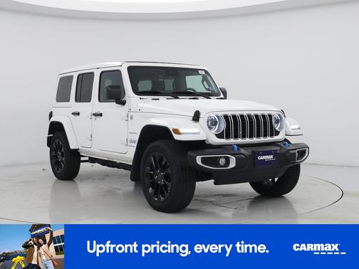White 2024 Jeep Wrangler 4xe Sahara