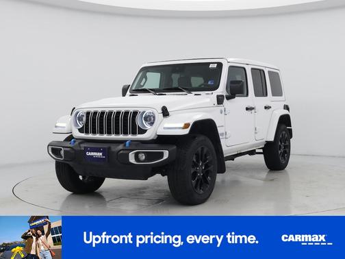 White 2024 Jeep Wrangler 4xe Sahara