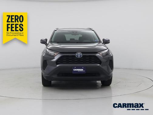 Gray 2021 Toyota RAV4 Hybrid LE