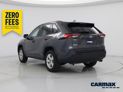 Gray 2021 Toyota RAV4 Hybrid LE