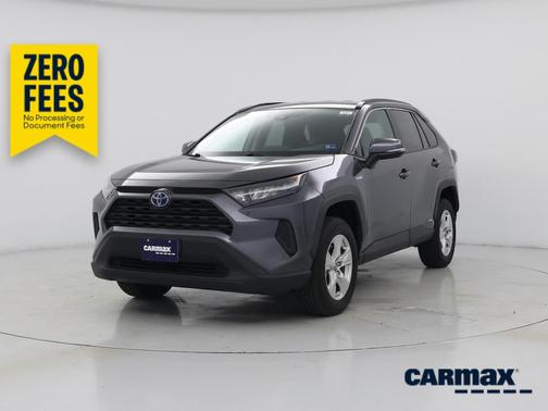 Gray 2021 Toyota RAV4 Hybrid LE