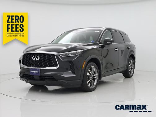 Black 2023 INFINITI QX60 Luxe