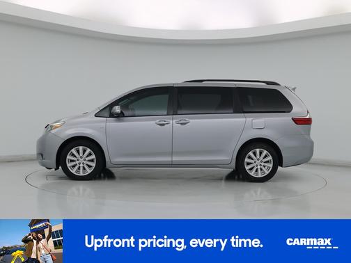Silver 2017 Toyota Sienna Limited Premium