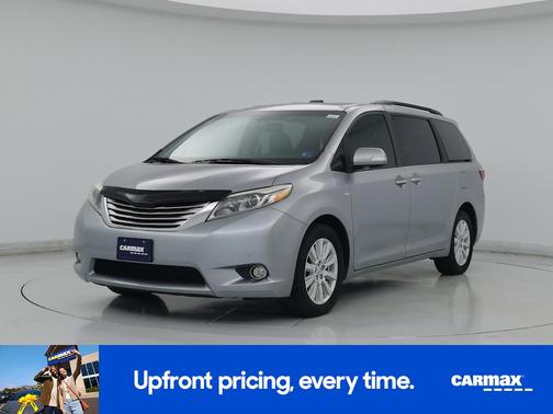 Silver 2017 Toyota Sienna Limited Premium