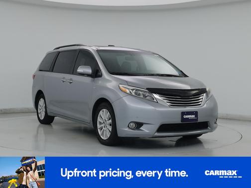 Silver 2017 Toyota Sienna Limited Premium