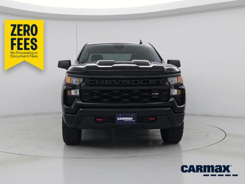 Black 2024 Chevrolet Silverado 1500 Custom Trail Boss