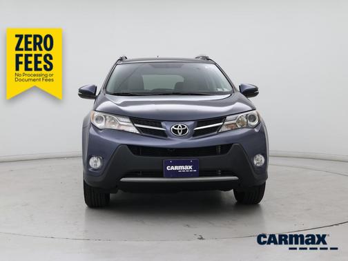 Blue 2014 Toyota RAV4 XLE