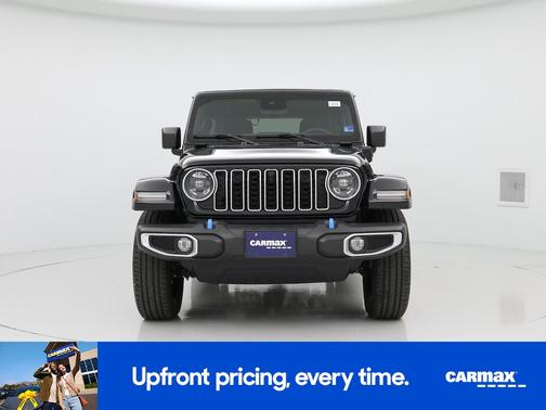 Black 2024 Jeep Wrangler 4xe Sahara