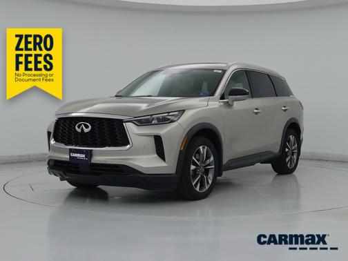 Gray 2023 INFINITI QX60 Luxe
