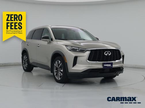 Gray 2023 INFINITI QX60 Luxe