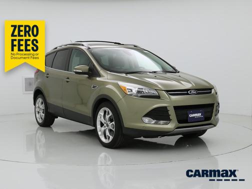 Green 2014 Ford Escape Titanium