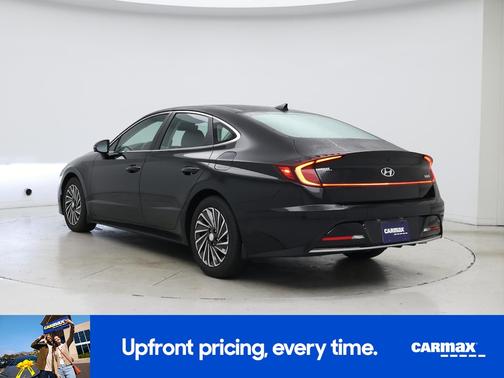 Black 2023 Hyundai SONATA Hybrid Limited