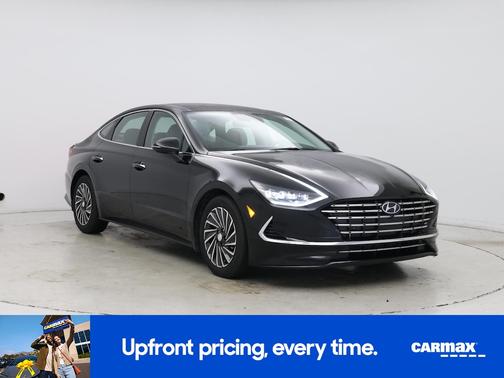 Black 2023 Hyundai SONATA Hybrid Limited