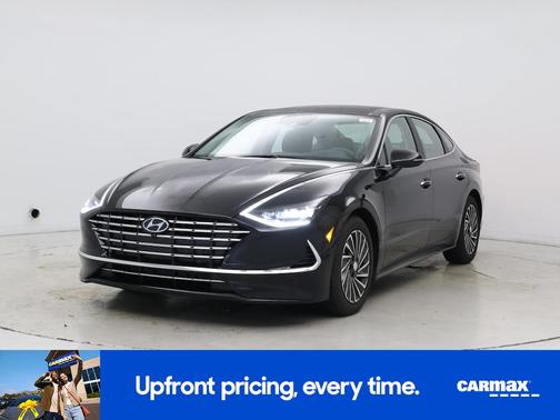 Black 2023 Hyundai SONATA Hybrid Limited