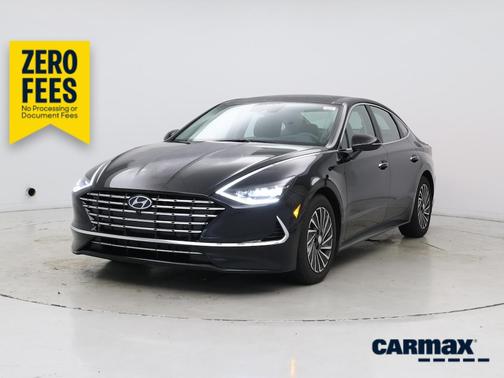 Black 2023 Hyundai SONATA Hybrid Limited