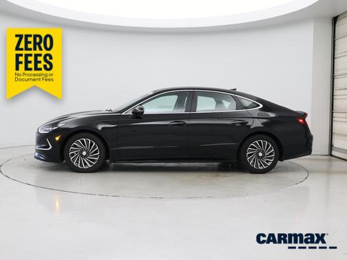 Black 2023 Hyundai SONATA Hybrid Limited