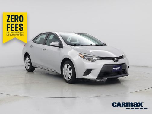 Silver 2016 Toyota Corolla LE