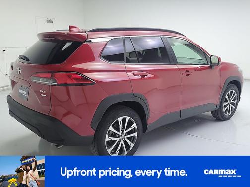 Red 2022 Toyota Corolla Cross XLE