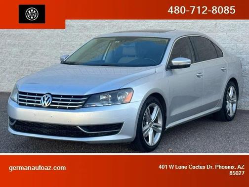 Silver 2014 Volkswagen Passat 2.0L TDI SE Sedan