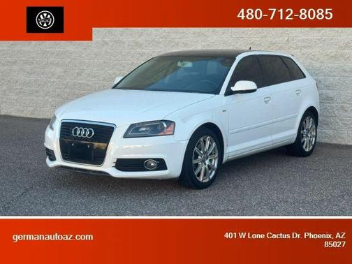 White 2012 Audi A3 2.0 TDI Premium Plus