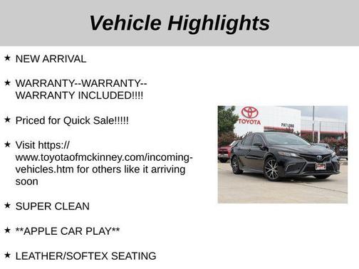 2023 Toyota Camry Hybrid SE
