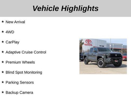 2024 Toyota Tacoma TRD Off Road