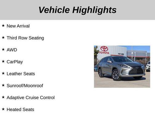 2021 Lexus RX 350L Base