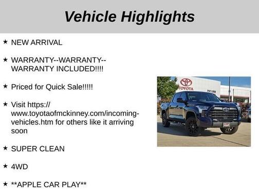 2024 Toyota Tundra Hybrid Limited Hybrid