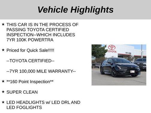 2025 Toyota Corolla Hybrid SE