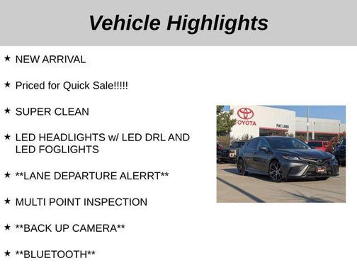 2021 Toyota Camry SE