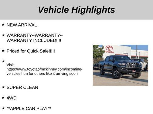 2023 Toyota Tacoma TRD Off Road