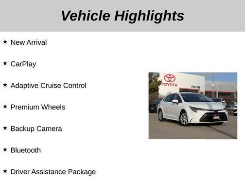 2024 Toyota Corolla LE