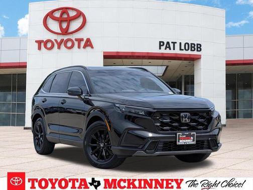 Crystal Black Pearl 2024 Honda CR-V Hybrid Sport FWD