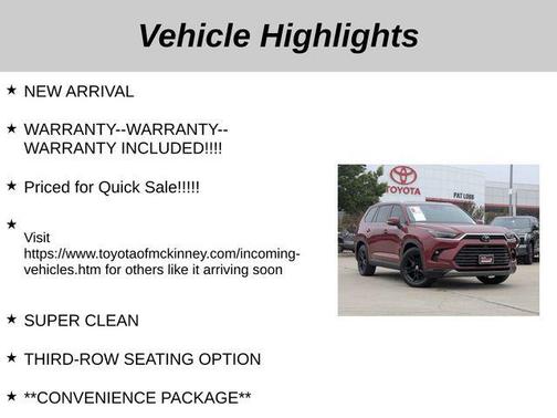 2024 Toyota Grand Highlander Limited