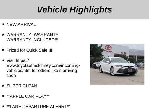 2023 Toyota Camry LE