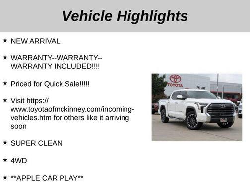 2023 Toyota Tundra Hybrid Limited