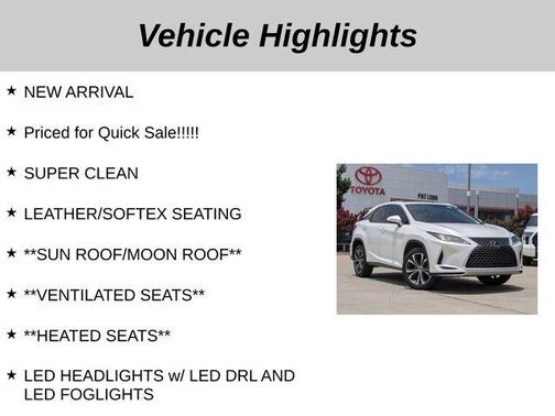 2022 Lexus RX 350 Base