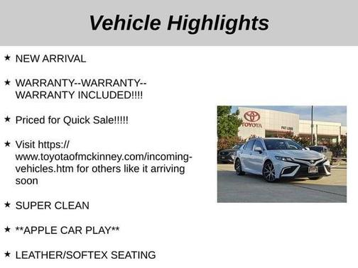 2024 Toyota Camry SE