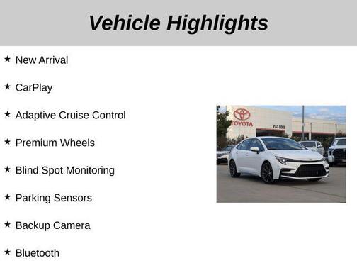 2024 Toyota Corolla SE