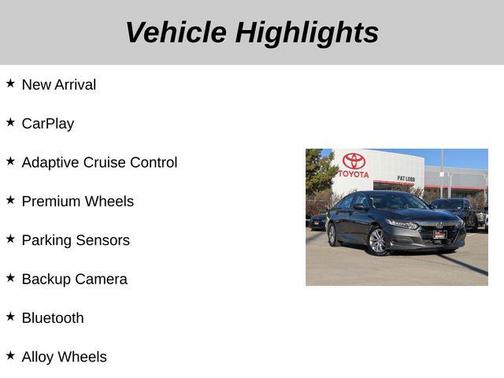 2018 Honda Accord LX